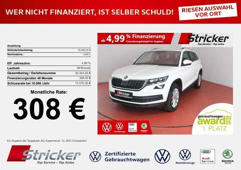 Skoda Kodiaq 59.298 km 24.949 &euro; Horn-Bad Meinberg 32805