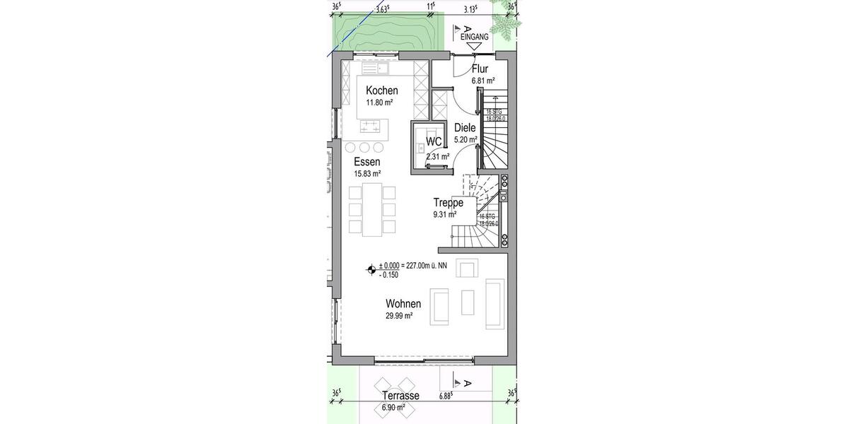 Doppelhaushälfte Bad Krozingen - 9.5 Zimmer, 300 m&sup2;, 980.000&euro; | Angebot:24742371