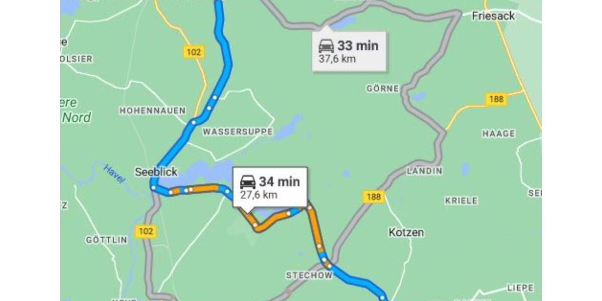 Hochparterre Milower Land - 3 Zimmer, 65 m&sup2;, 400&euro; | Angebot:17571608