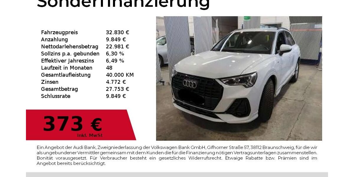 Audi Q3 18.600 km 32.830 &euro; Nürnberg 90411