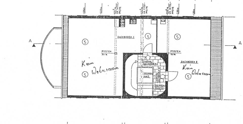 Dachboden zum Selbstausbau 2 zimmer