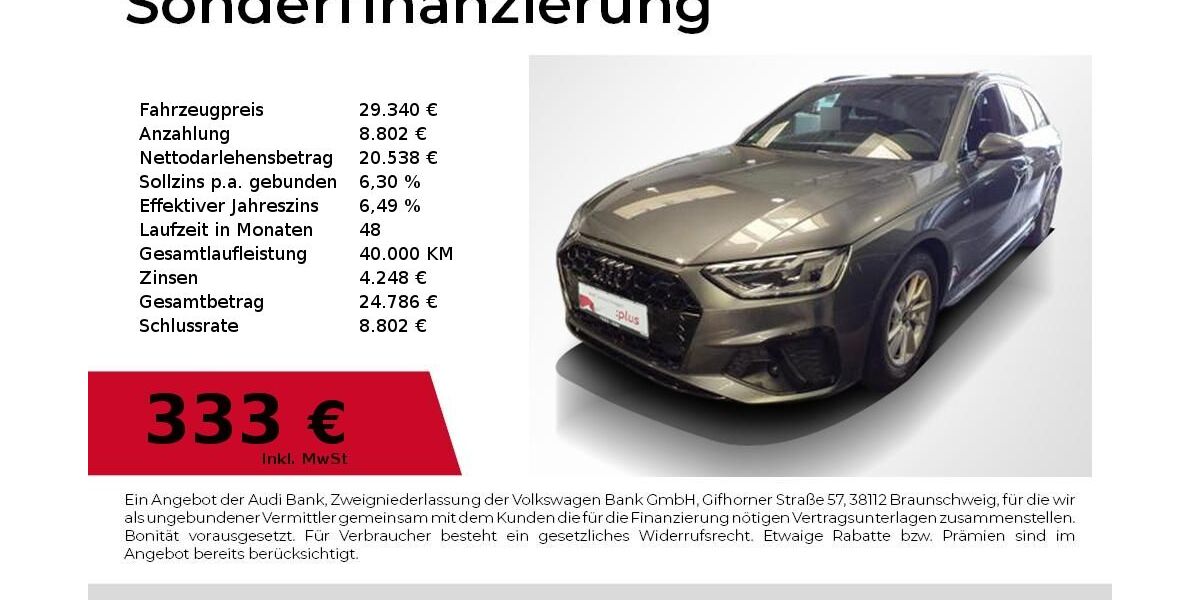 Audi A4 50.800 km 29.340 &euro; Nürnberg 90411
