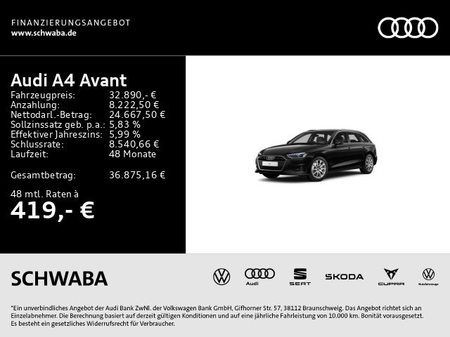 Audi A4 39.804 km 32.890 &euro; Gersthofen 86368