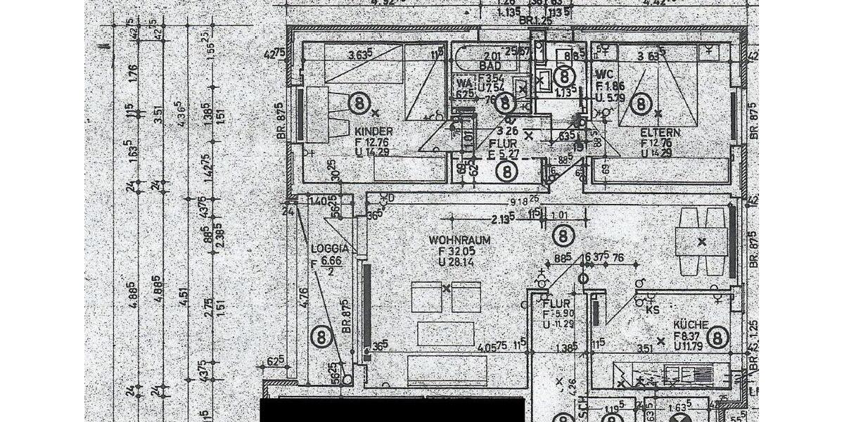 Etagenwohnung Cuxhaven Groden - 3 Zimmer, 86 m&sup2;, 800&euro; | Angebot:26703485