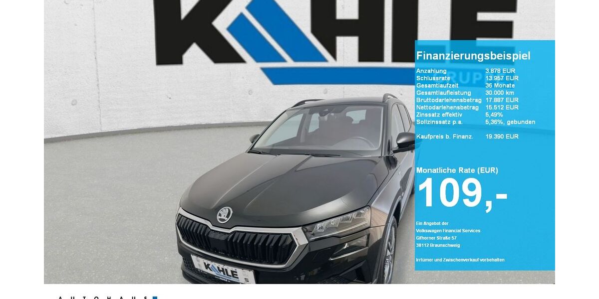 Skoda Karoq 114.190 km 19.390 &euro; Nienburg 31582