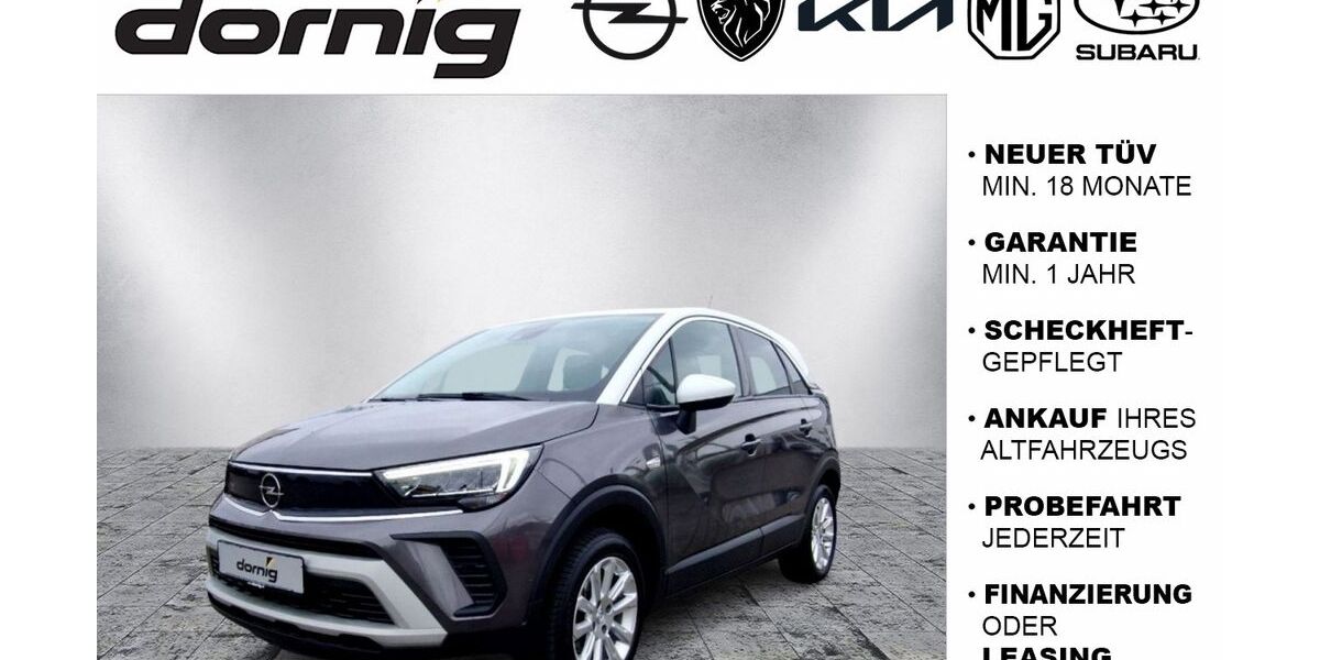 Opel Crossland (X) 25.240 km 16.990 € Plauen 08527