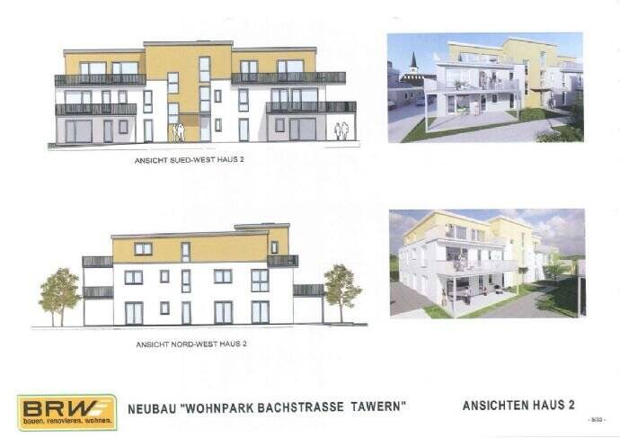 Etagenwohnung Tawern - 3 Zimmer, 113 m&sup2;, 415.000&euro; | Angebot:26277286