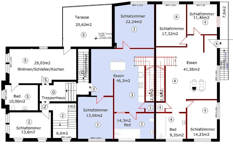 Maisonettenwohnung Königheim - 5 Zimmer, 166 m&sup2;, 399.000&euro; | Angebot:26817826