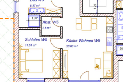 Wohnung Schwarzenfeld - 3 Zimmer, 78 m&sup2;, 1.071&euro; | Angebot:25321377