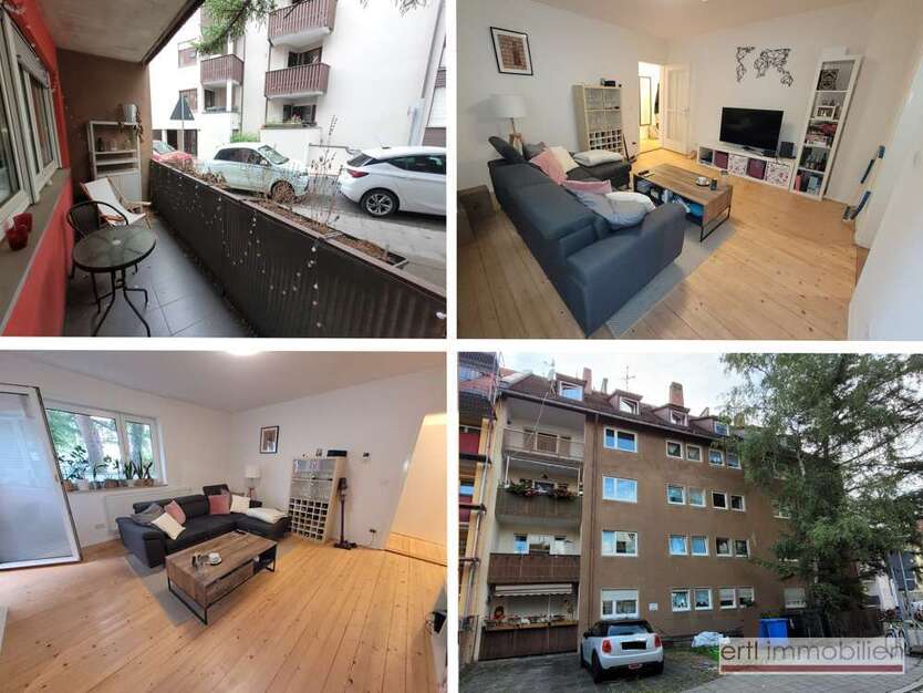Wohnung zum Mieten in Nürnberg 730 € 63.78 m²