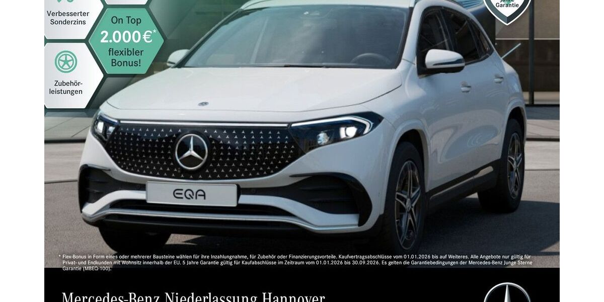 Mercedes-Benz EQA 3.068 km 46.690 &euro; Bückeburg 31675