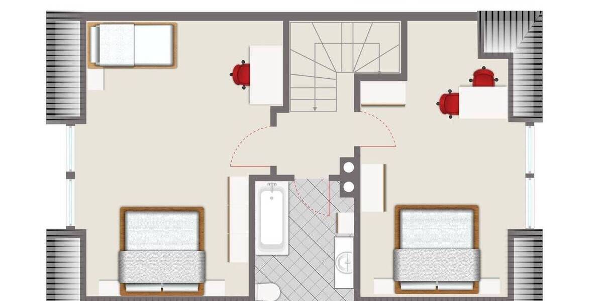 Doppelhaushälfte Nebel - 3 Zimmer, 81 m&sup2;, 915.000&euro; | Angebot:25909352
