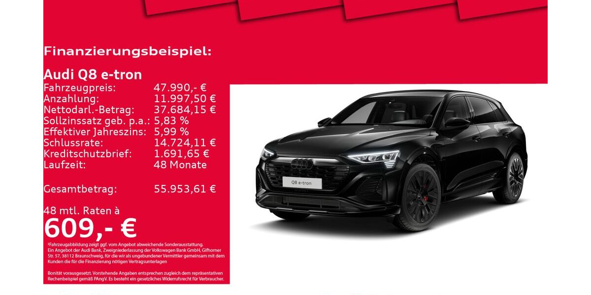 Audi Q8 e-tron 28.228 km 47.990 &euro; Hannover 30179