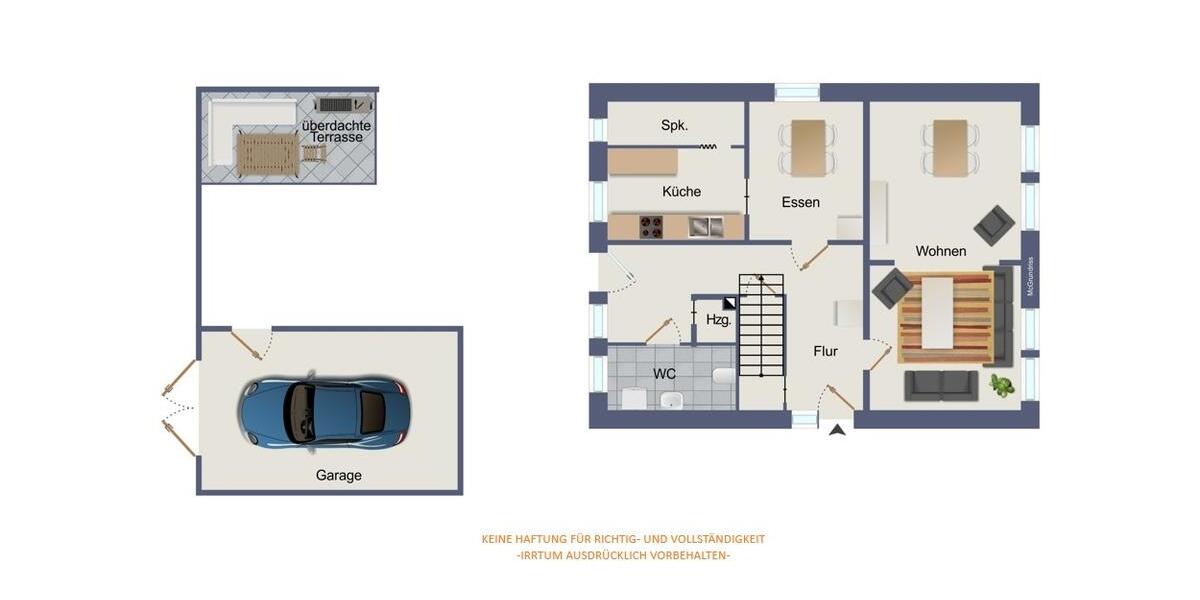 Einfamilienhaus Heide - 3.5 Zimmer, 107 m&sup2;, 980&euro; | Angebot:26378521
