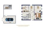 Einfamilienhaus Heide - 3.5 Zimmer, 107 m&sup2;, 980&euro; | Angebot:26378521