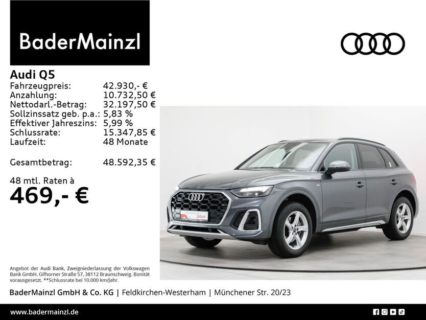 Audi Q5 20.000 km 42.930 € Feldkirchen/Westerham 83620