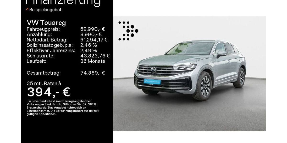 VW Touareg 8.668 km 61.990 &euro; Haßfurt 97437