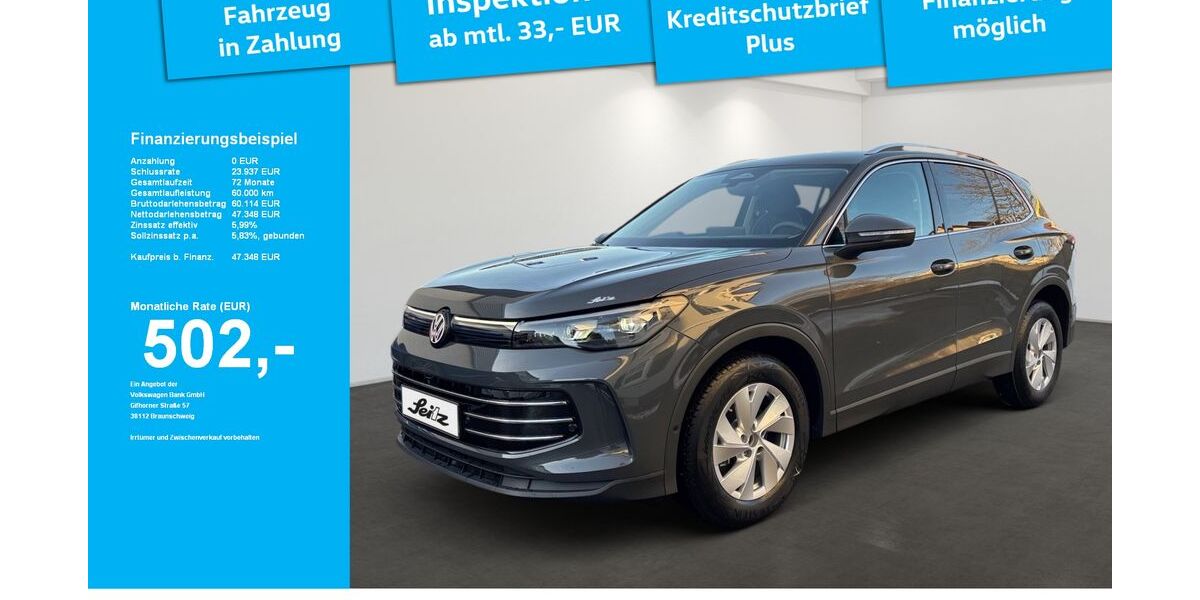 VW Tiguan 3.000 km 46.548 &euro; Kempten 87437