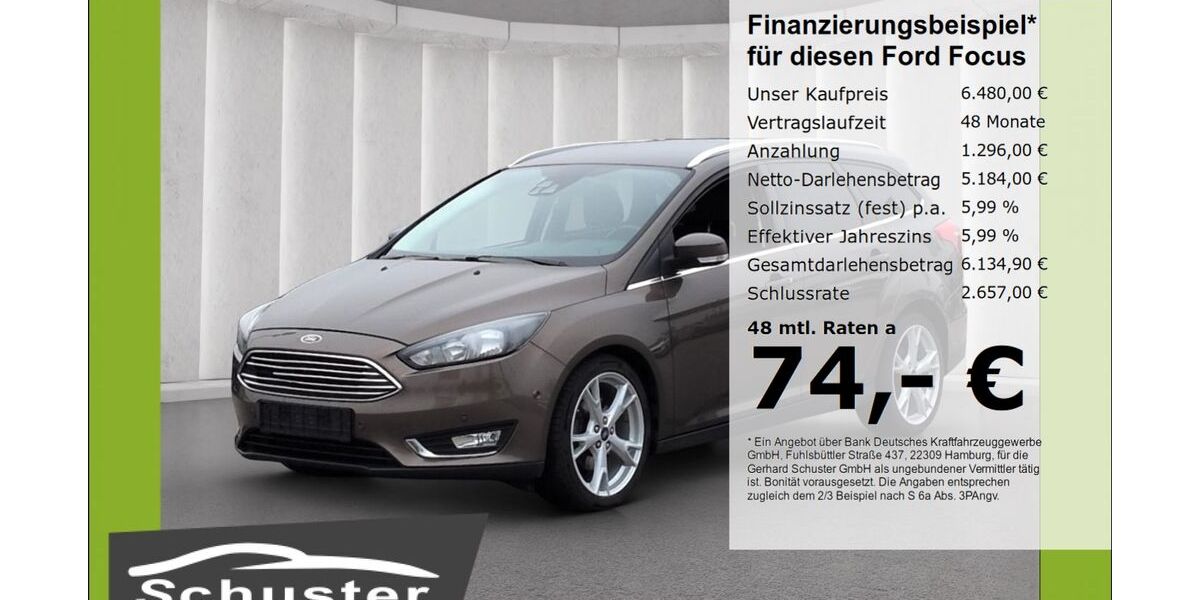 Ford Focus 150.000 km 6.480 &euro; Ruhstorf 94099