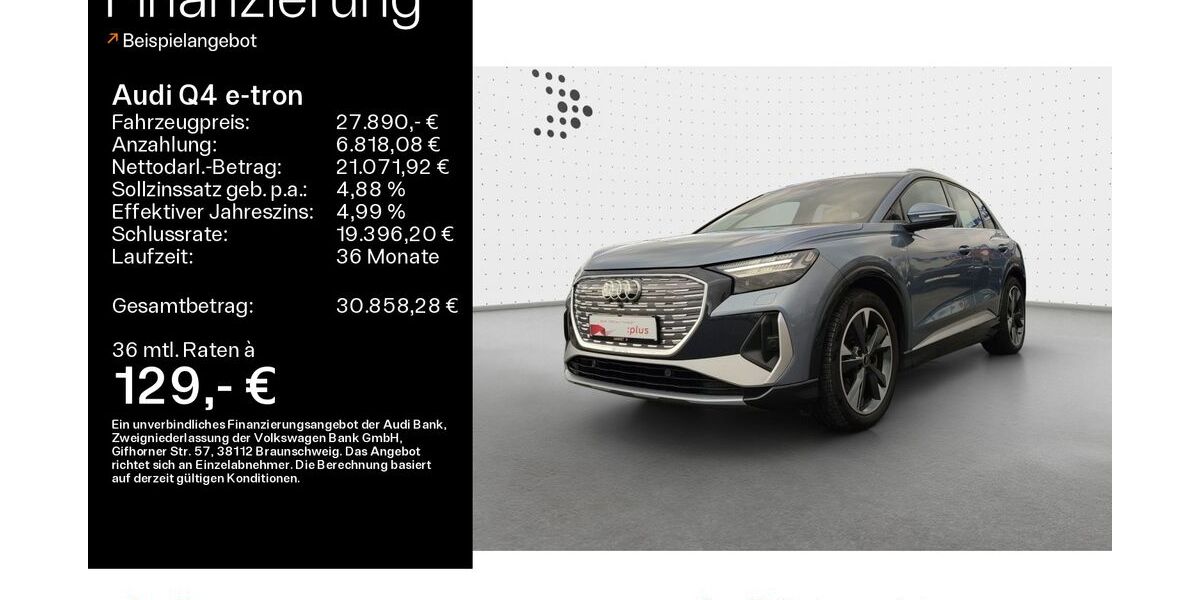 Audi Q4 e-tron 88.086 km 27.890 € Oberursel 61440