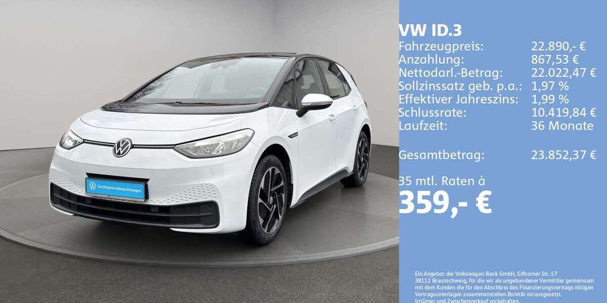 VW ID.3 25.222 km 22.890 &euro; Flensburg 24941