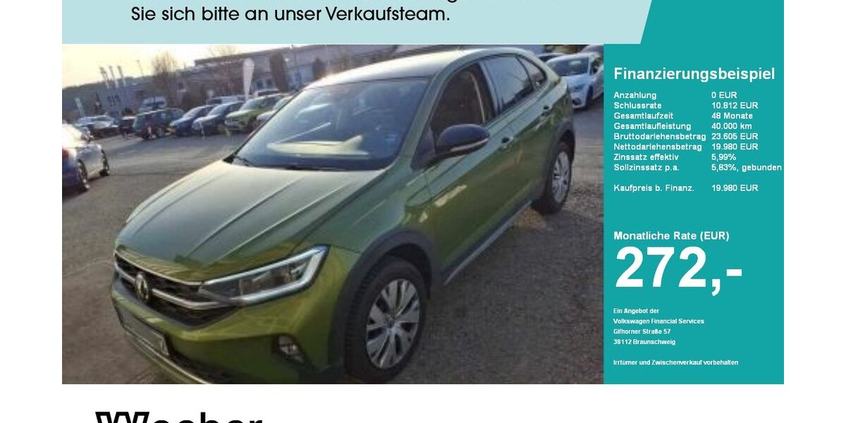 VW Taigo 27.700 km 19.980 &euro; Calw 75365