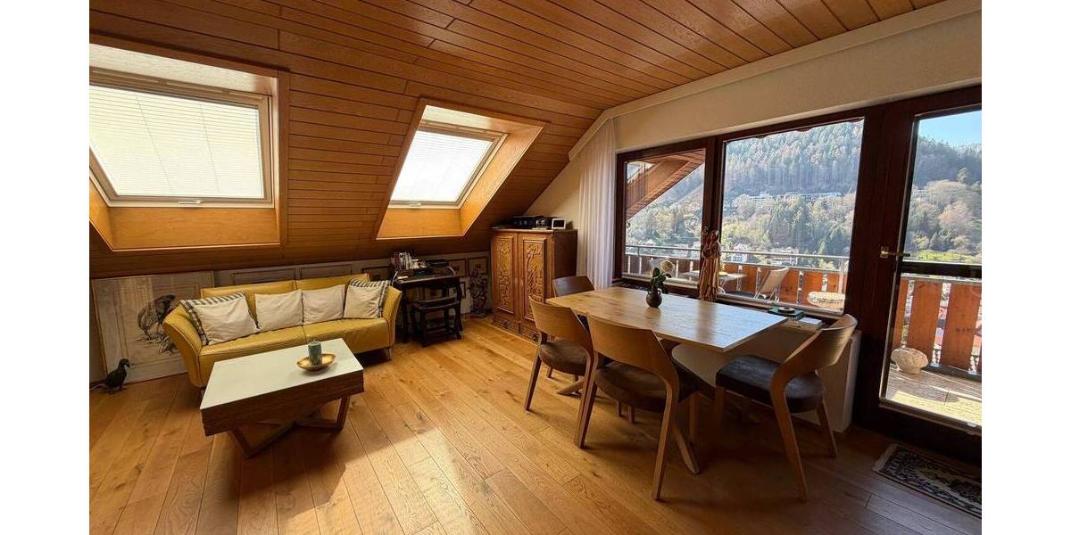 Etagenwohnung Bad Wildbad - 2 Zimmer, 55 m&sup2;, 185.000&euro; | Angebot:26217628