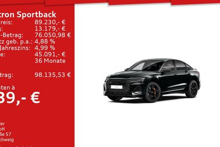 Audi e-tron 19.625 km 89.230 € Mosbach 74821