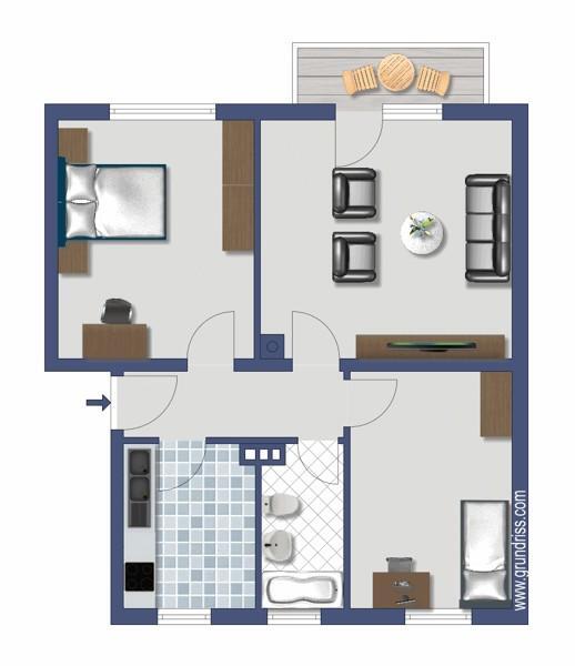 Einziehen und Wohlfühlen - sanierte 3-Zimmer Wohnung mit Einbauküche zimmer