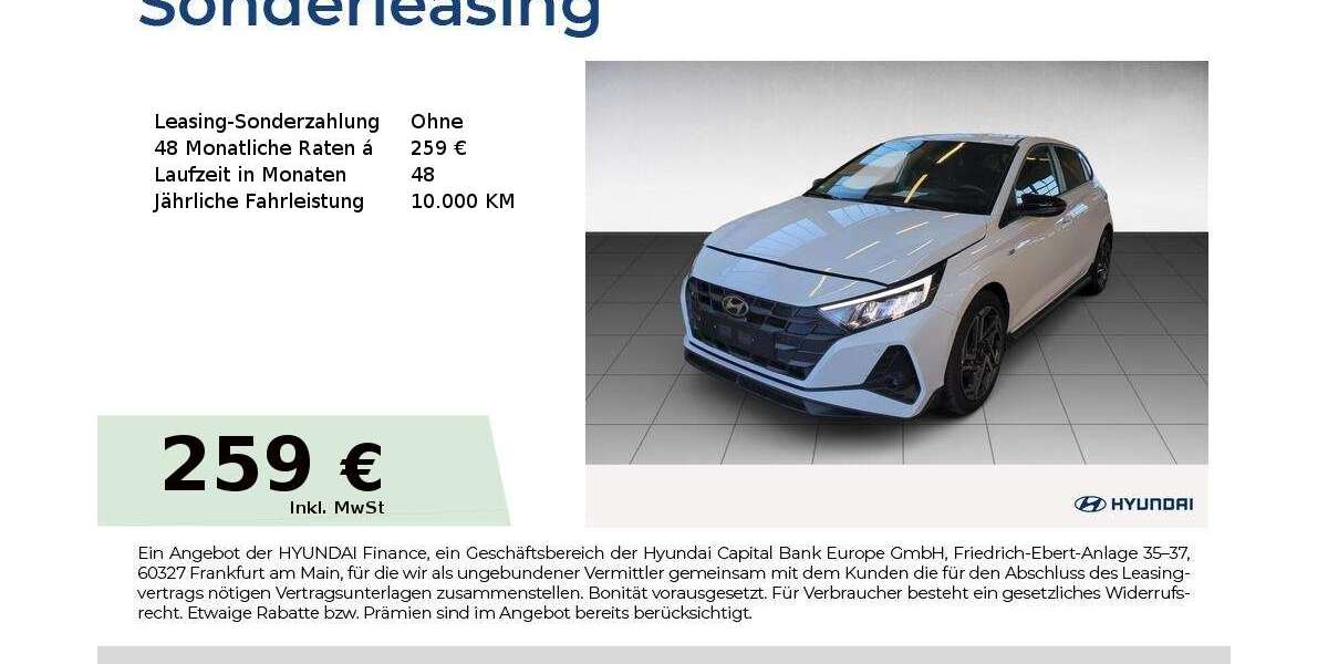Hyundai i20 8.690 km 22.760 &euro; Fürth 90763