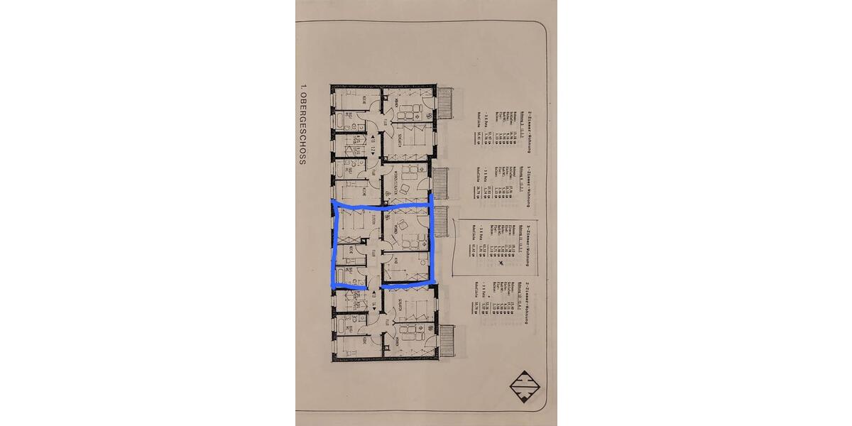 Etagenwohnung Kulmbach Blaich - 3 Zimmer, 62 m&sup2;, 700&euro; | Angebot:26677289
