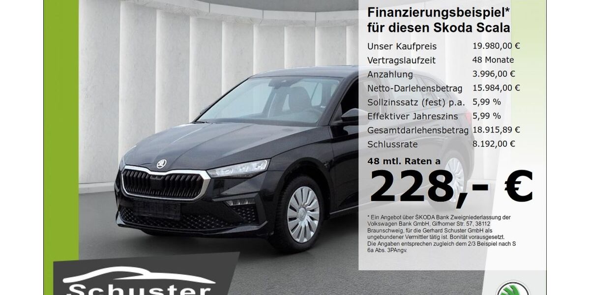 Skoda Scala 19.480 km 19.980 &euro; Ruhstorf 94099