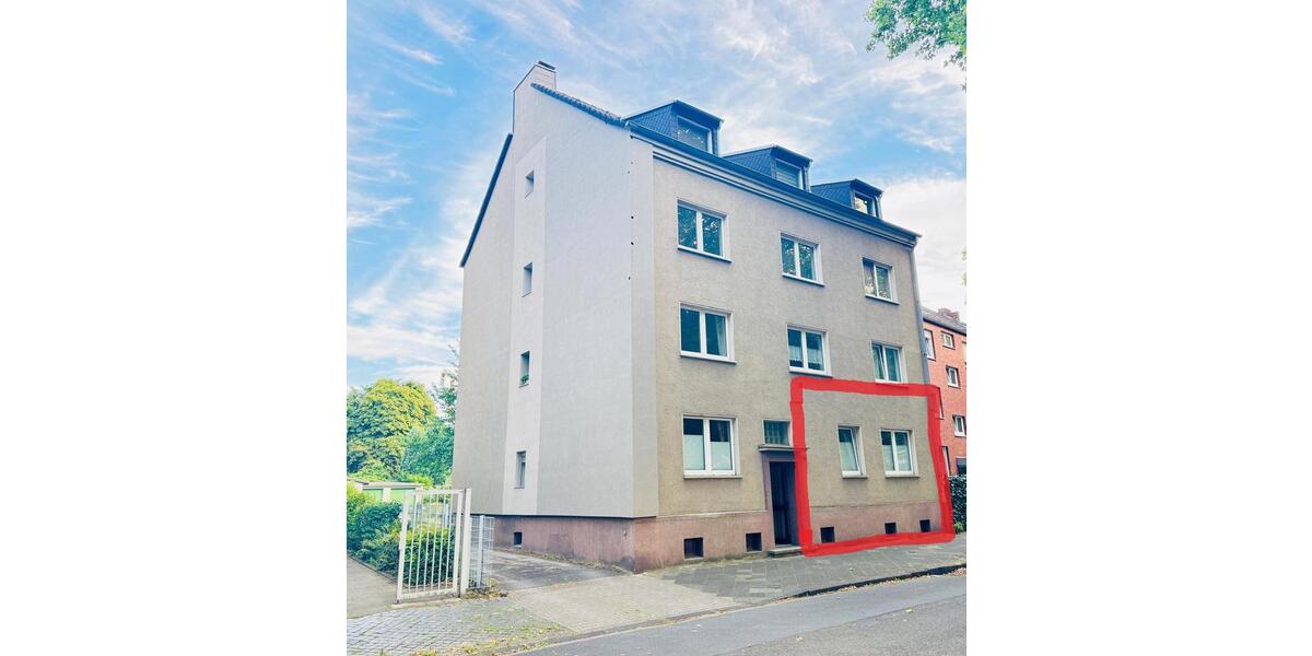 Erdgeschoßwohnung Gelsenkirchen Gelsenkirchen-Mitte - 2 Zimmer, 68 m&sup2;, 999&euro; | Angebot:25442043