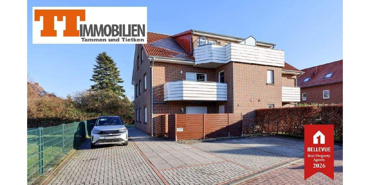 Etagenwohnung Wangerland-Hooksiel Hohenkirchen - 3 Zimmer, 62 m&sup2;, 239.000&euro; | Angebot:25686832