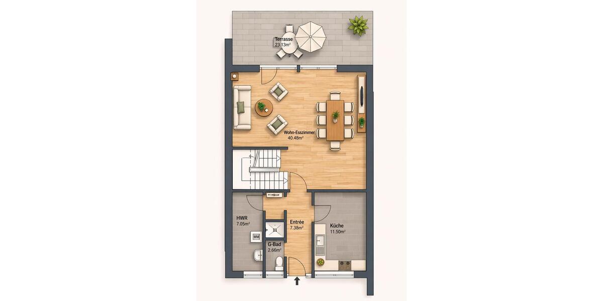 Reihenhaus Velpke - 6 Zimmer, 197 m&sup2;, 339.000&euro; | Angebot:26447324