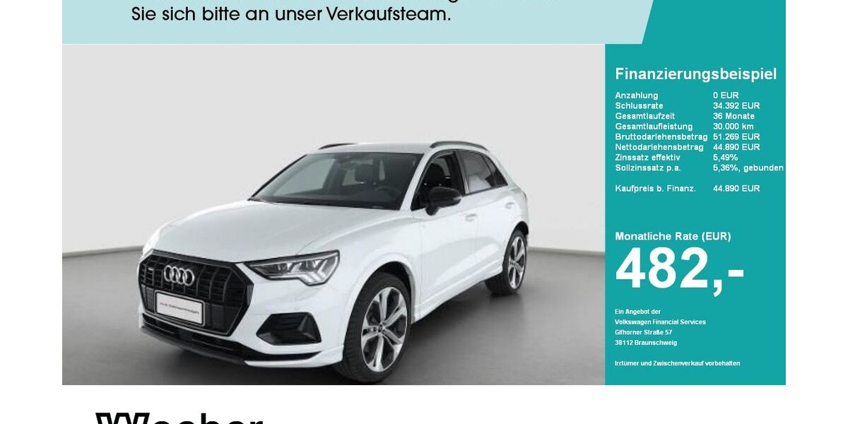 Audi Q3 8.899 km 44.890 &euro; Herrenberg 71083