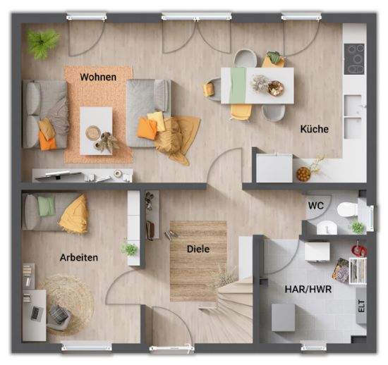 Einfamilienhaus Lüdersdorf - 6 Zimmer, 129 m&sup2;, 413.066&euro; | Angebot:26787118