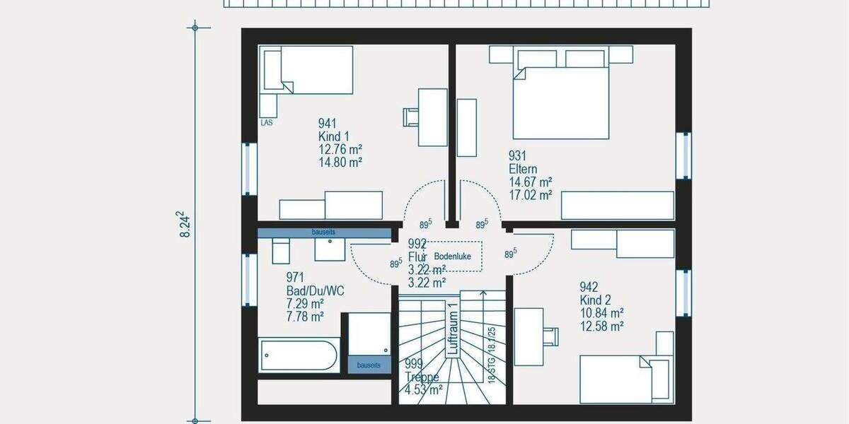 Einfamilienhaus Bad Muskau Köbeln - 3 Zimmer, 119 m&sup2;, 245.879&euro; | Angebot:25741152