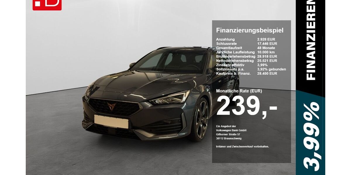 Cupra Leon 31.732 km 28.450 &euro; Regensburg 93055