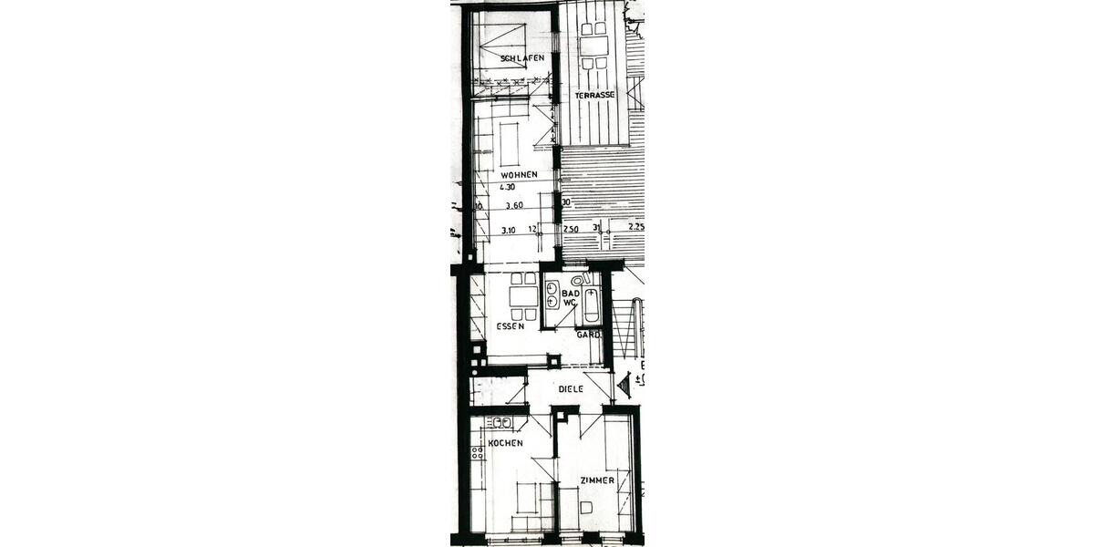 Hochparterre Eckental - 3 Zimmer, 108 m&sup2;, 1.200&euro; | Angebot:25374315