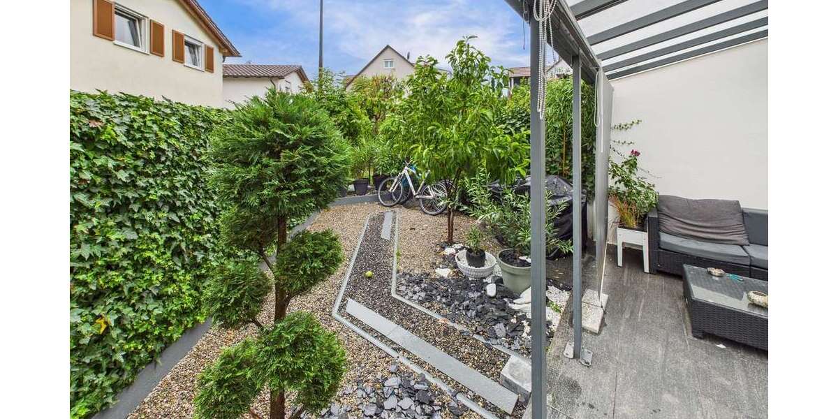 Platz zum Leben, Arbeiten und Entspannen. - Reihenendhaus Langweid am Lech | Angebot:23537501