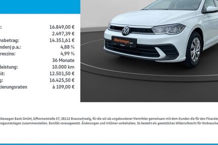 VW Polo 10.387 km 16.849 € Leinefelde-Worbis/DE 37327