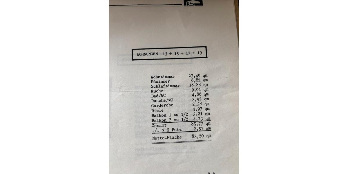 Etagenwohnung Mainz Ebersheim - 2 Zimmer, 83 m&sup2;, 299.000&euro; | Angebot:25440081