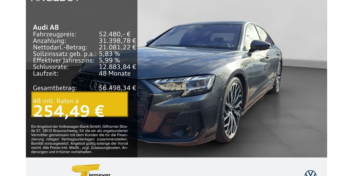 Audi A8 76.464 km 51.860 &euro; Recklinghausen 45663