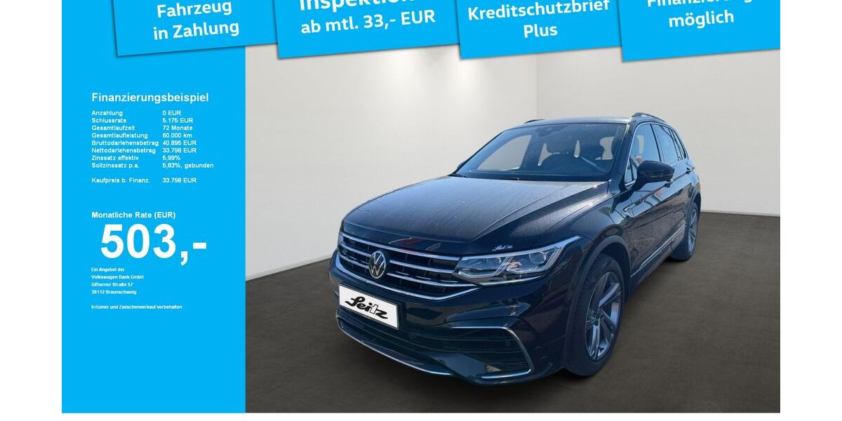 VW Tiguan 36.820 km 33.798 &euro; Weingarten 88250