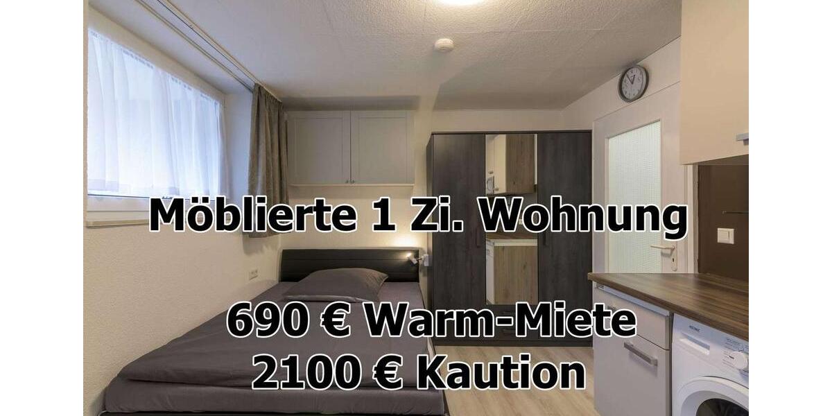 ab sofort- möbliertes 1 Zimmer Apartment in zentraler Lage in Pforzheim 1 zimmer
