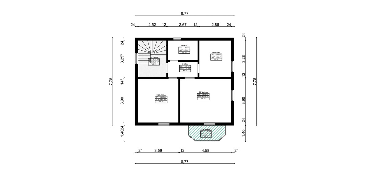 Mehrfamilienhaus, Wohnhaus Dresden Loschwitz/Wachwitz - 6 Zimmer, 138 m&sup2;, 529.000&euro; | Angebot:26834281