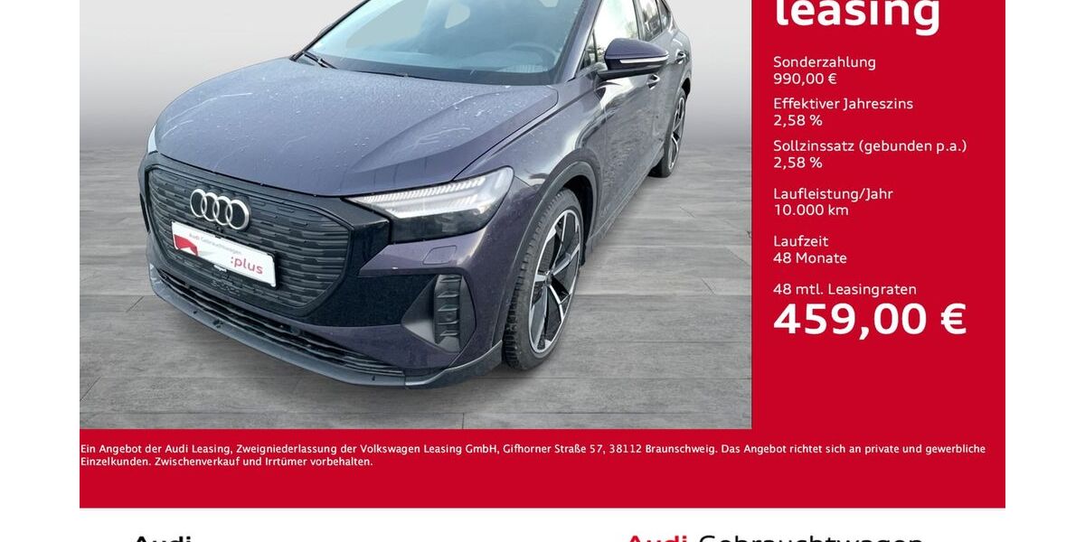 Audi Q4 e-tron 6.791 km 48.877 &euro; Dortmund 44143
