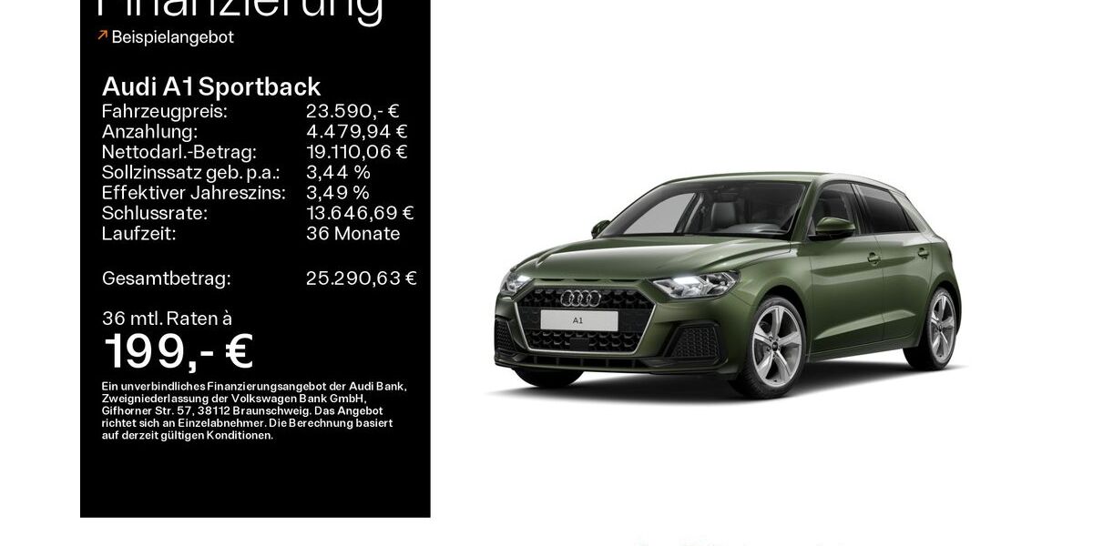 Audi A1 11.579 km 23.590 &euro; Schweinfurt 97424