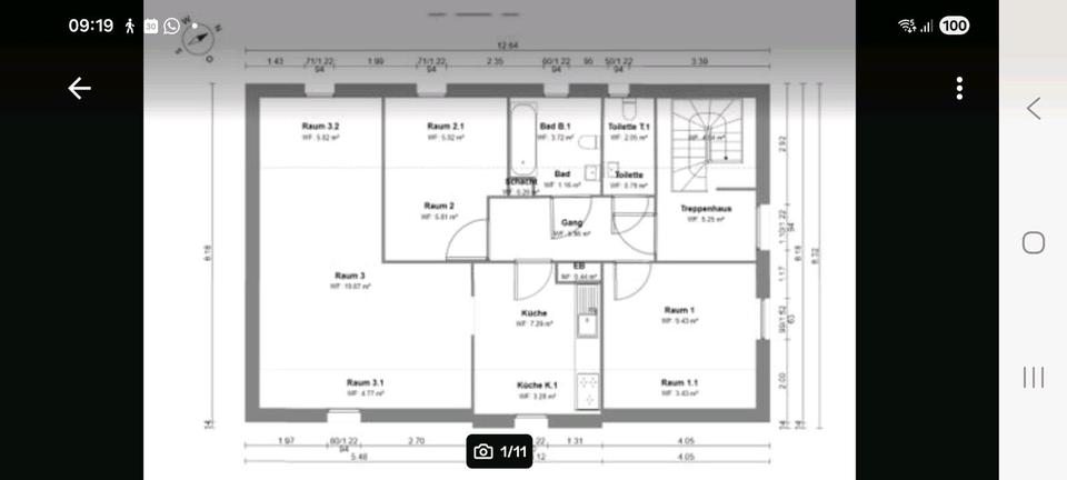 Dachgeschoßwohnung Bad Abbach - 3 Zimmer, 60 m&sup2;, 700&euro; | Angebot:26384531